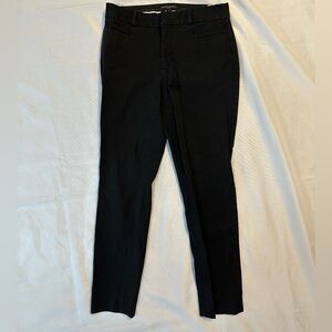 Banana Republic Sloan Black Slim Fit Trousers - SIZE 2